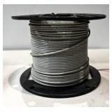 Spool of Gray Electrical Wire