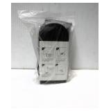 Set of Black Rubber Door Stoppers