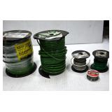 Assortment of Electrical Wire and Solder