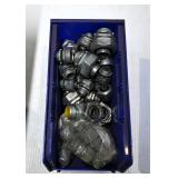Assortment of Metal Electrical Connectors