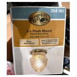 Hampton Bay 5 in Flush Mount Lights, Set of 10