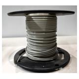 Spool of Gray Electrical Wire