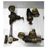 Assortment of Pressure Regulators and Gauges