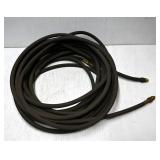Heavy-Duty Rubber Hose with Brass Fittings