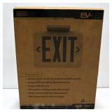 Dual-Lite EV LED Exit Sign