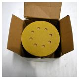 Stack of Round Sanding Discs