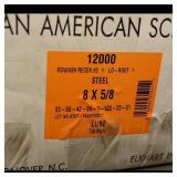 Pan American Screw Steel 8 x 5/8, 12000 Count