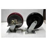 Set of Heavy-Duty Swivel Casters