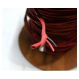Spool of Red Electrical Wire
