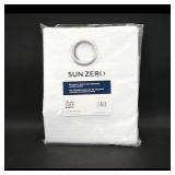 Sun Zero White Curtain Panel 54in x 84in