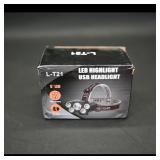 L-T21 LED Highlight USB Headlight