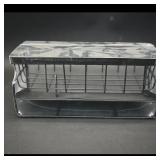 Wire and Plastic Storage Basket