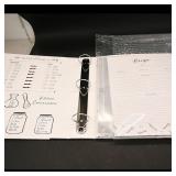 Recipe Binder with Kitchen Conversions