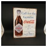 Coca-Cola Vintage Style Metal Sign