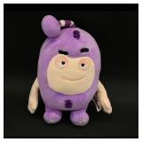 Purple Plush Toy with Button Details