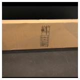 Black Storage Rack in Original Packaging