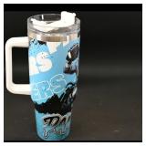 Panthers Themed Travel Mug