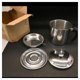Stainless Steel Milk Frothing Pitcher Set