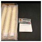 Flameless Taper Candles with Remote & Timer