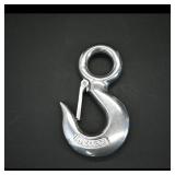 Stainless Steel Lifting Hook, 2 Ton Capacity