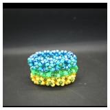 Colorful Beaded Bracelets Set