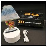 How the Grinch Stole Christmas 3D Desk Lamp