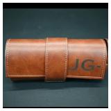Leather Sunglasses Case with Sunglasses