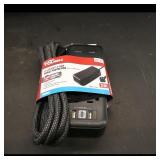 Tough 1-Outlet 3-USB Surge Protector 10ft