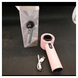 Portable Handheld Fan with USB Charging