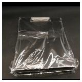 Set of 2 Black Clipboards with Plastic Covers