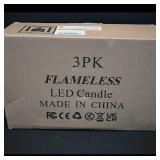 Lezonic Flameless LED Candle Set