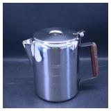 Stainless Steel Coffee Pot, 9 Cups