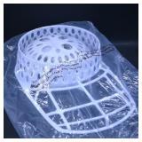 Rihogar Hat Washer Cage with Rack, White
