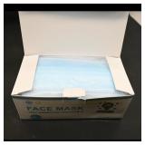 3-Ply Nonwoven Disposable Face Masks, 50pcs