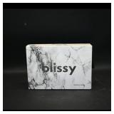 Blissy Sleep Mask - Light Marble