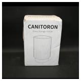CANITORON Glass Makeup Brush Holder 2 Pack