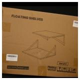 Floating Shelves Set of 2, 16 Inch Width