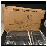 Dish Drying Rack with Drainboard