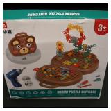 Screw Puzzle Suitcase Toy Set