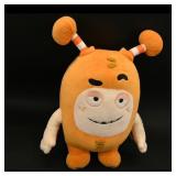Orange Plush Toy with Antennae