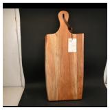 Wooden Cutting Board with Handle