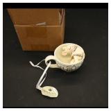 Regency 4" Resin Mouse in Teacup Ornament