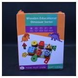 Wooden Educational Dinosaur Sorter