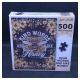 Love Faith 500 Piece Puzzle - Kind Words Are...