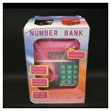 Number Bank Safe with Password Function