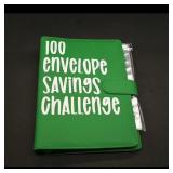 100 Envelope Savings Challenge Tracker