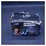L-T21 LED USB Headlight