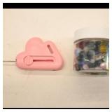 Sewing Tool and Bead Jar Set