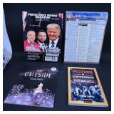 Assortment of Books and Magazine