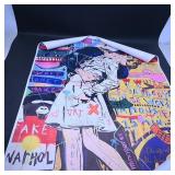 Retro Hip Hop Graffiti Canvas Art Poster
